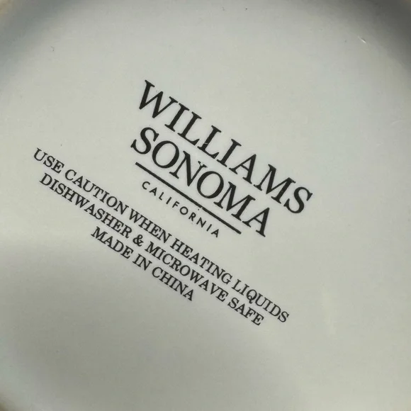 Williams Sonoma Cream Zodiac Mug Virgo - Picture 4 of 4